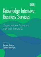 Knowledge Intensive Business Services