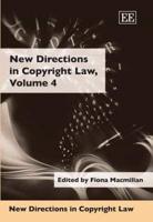 New Directions in Copyright Law
