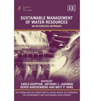 Sustainable Management of Water Resources