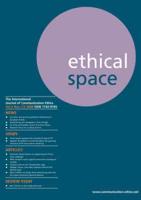 Ethical Space Vol.5 Nos 1/2 2008
