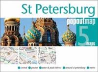 St Petersburg PopOut Map