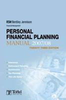 Bentley Jennison Financial Mangement Limited Personal Financial Planning Manual 2007-08