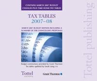 Tax Tables 2007-08