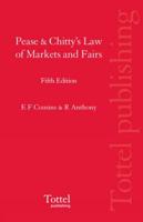 Pease & Chitty's Law of Markets and Fairs