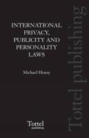 International Privacy, Publicity and Personality Laws