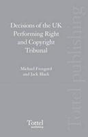 Decisions of the UK Performing Right and Copyright Tribunal