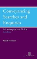 Conveyancing Searches and Enquiries