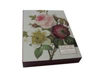 Big Card Box of 80 Gift Cards and Envelopes: Redoute Classic Flower Paintin