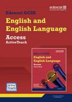 Edexcel GCSE English and English Language Access ActiveTeach Pack With CDROM