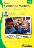 Badger Sentence Writers Teacher Book 1 With Copymasters and CD