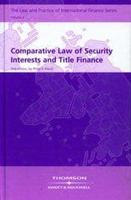 Comparative Law of Security Interests and Title Finance