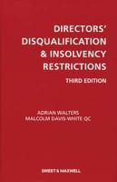 Directors' Disqualification & Insolvency Restrictions