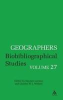 Geographers Volume 27