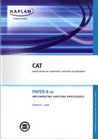 (Uk) Implementing Auditing Procedures - Exam Kit