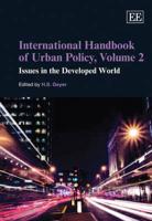 International Handbook of Urban Policy. Volume 2 Occidental Issues and Controversies