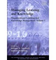 Managing Learning and Knowledge