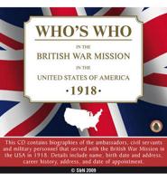 Who's Who in the British War Mission in the United States of America, 1918