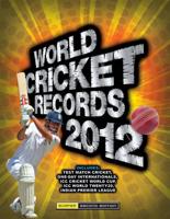 World Cricket Records 2012