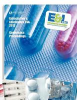 Extractables & Leachables USA 2012 Conference Proceedings