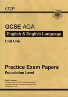 GCSE English AQA Practice Papers - Foundation