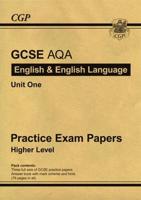 GCSE English AQA Practice Papers - Higher (A*-G Course)