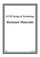 GCSE Design & Technology Resistant Materials Answers (For Workbook)