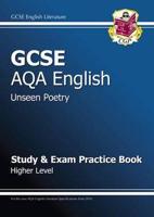 GCSE English Literature AQA Anthology. Higher Level Unseen Poetry