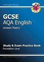 GCSE AGA English Literature Anthology. Foundation Level Unseen Poetry