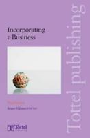 Incorporating a Business