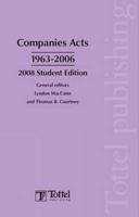 Companies Acts, 1963-2006