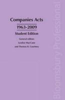 Companies Acts, 1963-2009