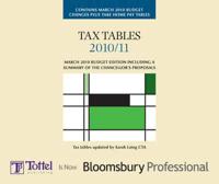 Tax Tables 2010/11