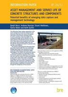 Asset Management and Service Life of Concrete Structures and Components: Potential Benefits of Emerging Data Capture and Management Technology