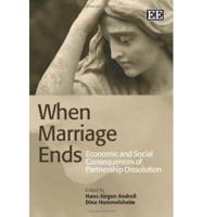 When Marriage Ends