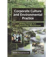 Corporate Culture and Environmental Practice