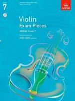 Violin Exam Pieces 20122015, ABRSM Grade 7, Score, Part & 2 CDs