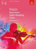 Violin Specimen Sight-Reading Tests ABRSM Grades 1-5
