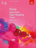 Viola Specimen Sight-Reading Tests ABRSM Grades 1-5