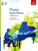 Piano Exam Pieces 2015 & 2016, Grade 4, With CD