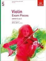 Violin Exam Pieces 2016-2019, ABRSM Grade 5, Part