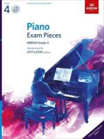 Piano Exam Pieces 2017 & 2018, Grade 4, With CD, Malaysia/Singapore Edition