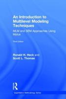 An Introduction to Multilevel Modeling Techniques