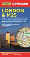 Philip's London and M25 Navigator Road Map