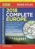 Philip's Complete Road Atlas Europe 2017