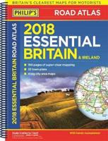 Philip's Essential Road Atlas Britain and Ireland 2018