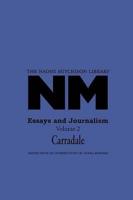 Essays and Journalism, Volume 2 : Carradale