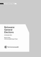 Botswana General Elections, 24 October 2014