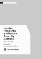 Namibia Presidential and National Assembly Elections, 28 November 2014