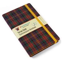 CAMERON OF ERRACHT Tartan: Large: 21 X 13Cm - Waverley Scotland Tartan Cloth Commonplace Notebook/Journal