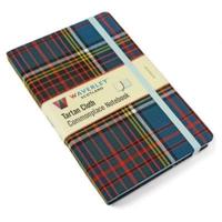 Anderson Tartan: Large: 21 X 13Cm - Waverley Scotland Tartan Cloth Commonplace Notebook/Journal